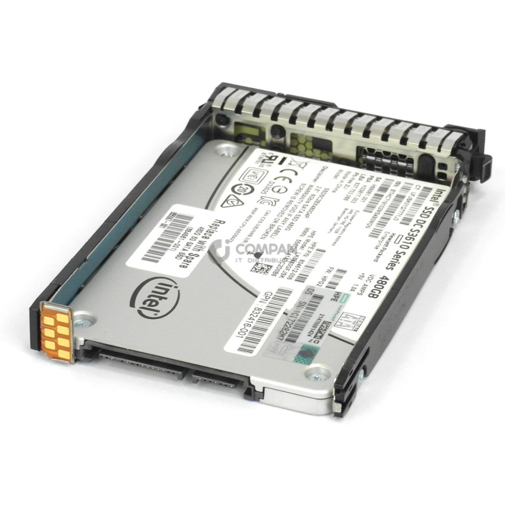 832454-001 HP SSD 480GB SATA 6G 2.5" SFF HOT-SWAP